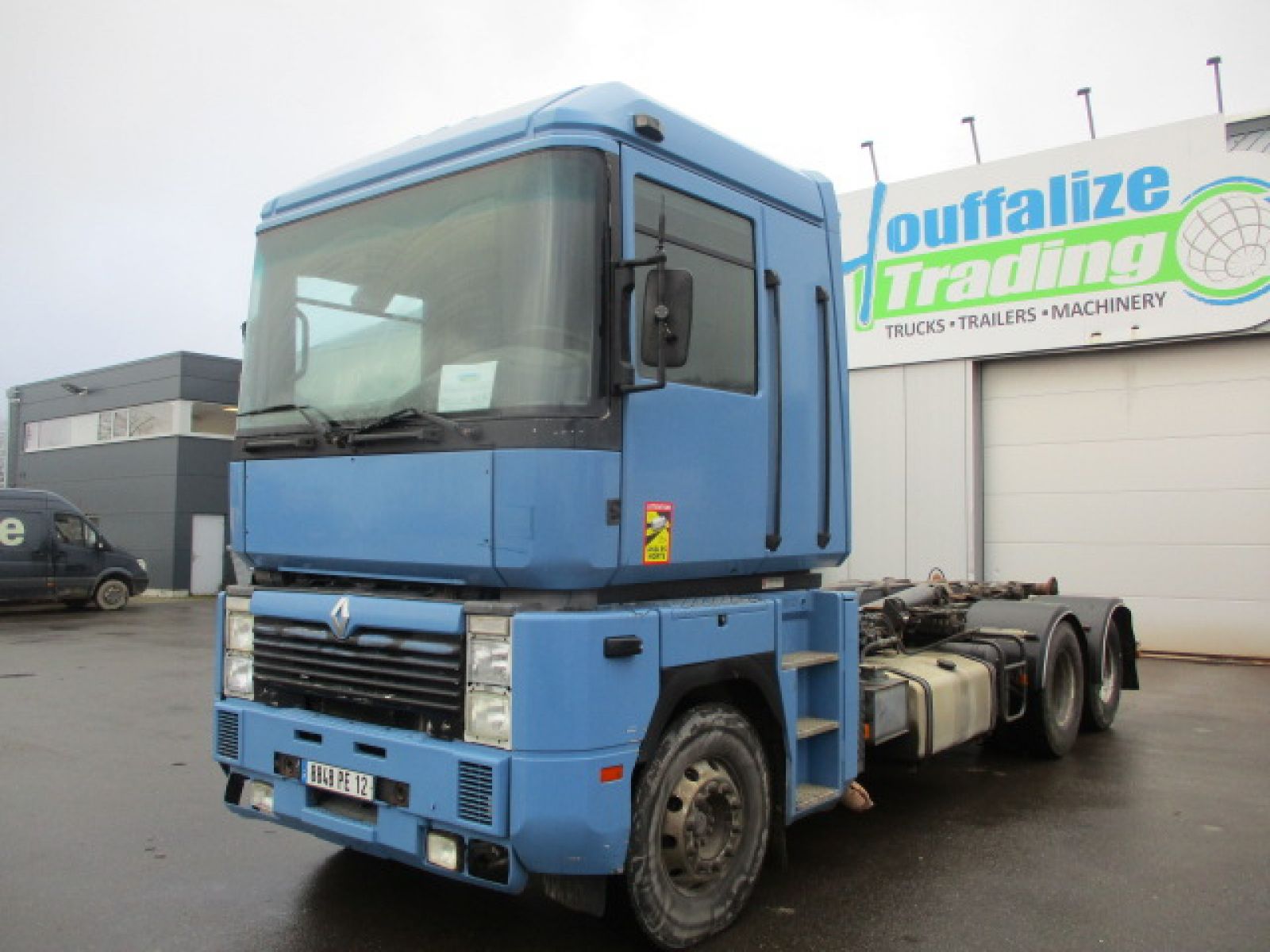 Second hand saleTruck units - RENAULT MAGNUM 440 AE390  Crochet container (Belgique - Europe) - Houffalize Trading s.a.