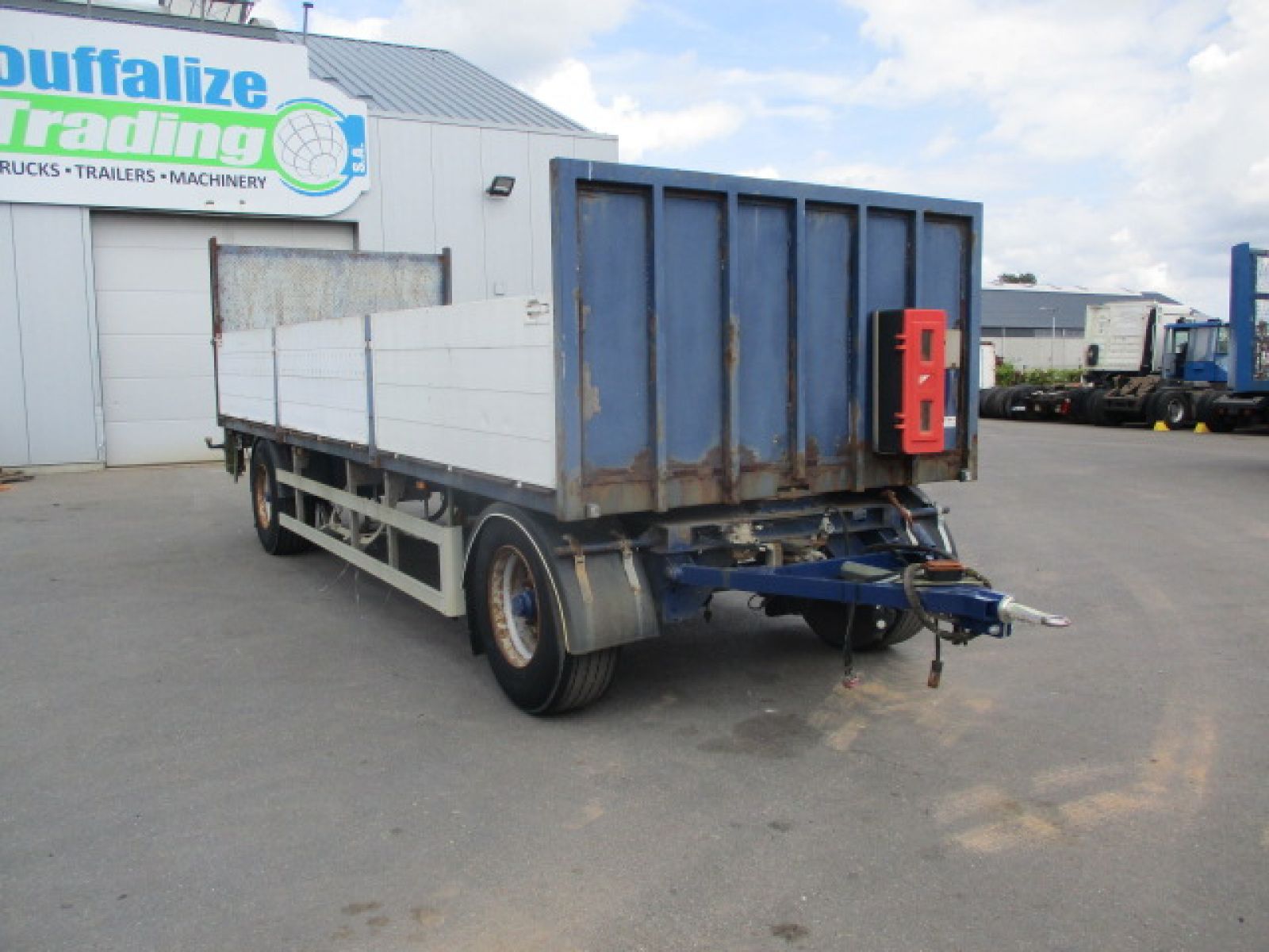 Second hand sale Semi-trailer - DESOT   chariot plateau (Belgique - Europe) - Houffalize Trading s.a.