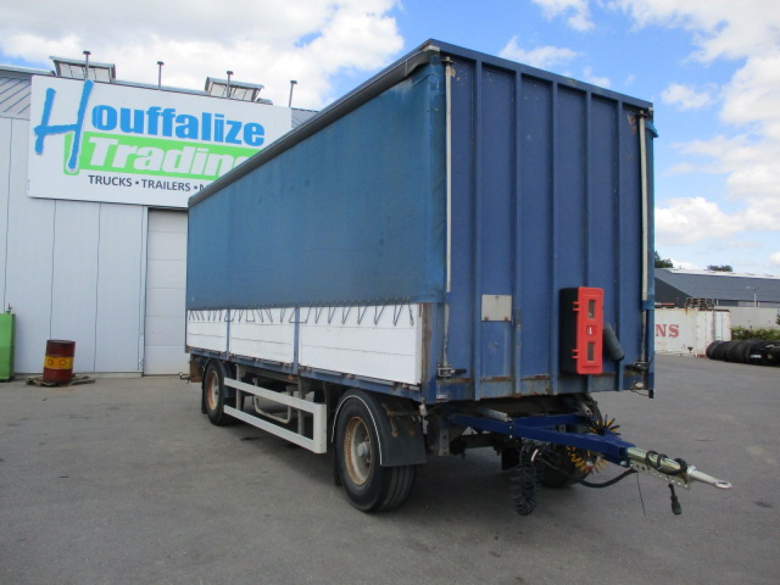 Second hand sale Semi-trailer - DESOT  REMORQUE CHARIOT remorque (Belgique - Europe) - Houffalize Trading s.a.