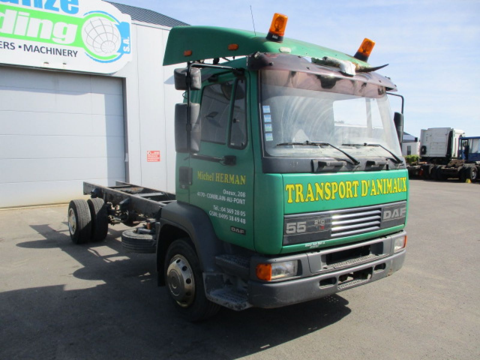 Second hand sale Truck units - DAF LF 55  Camion - châssis cabine (Belgique - Europe) - Houffalize Trading s.a.