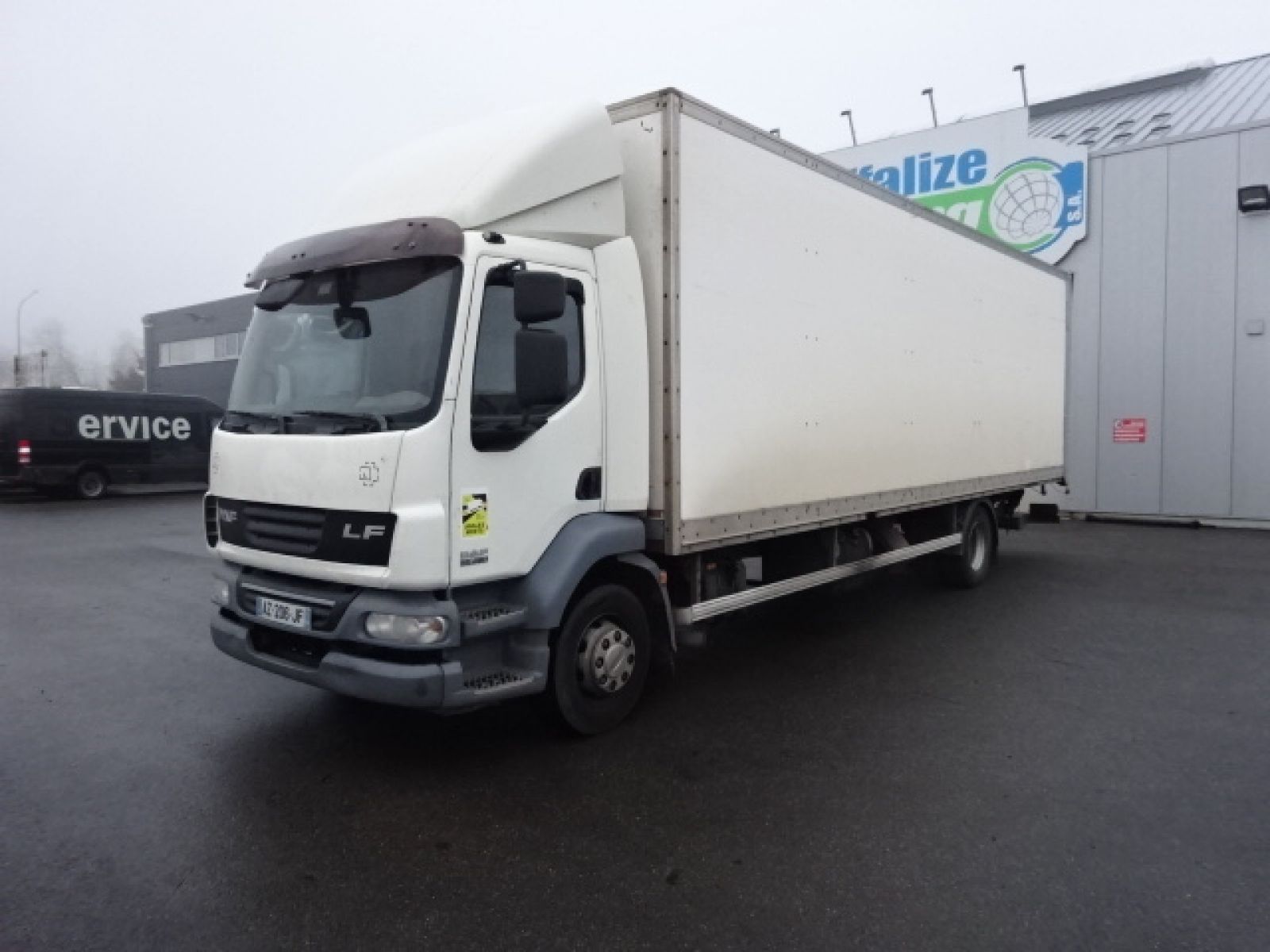 Vente occasion Porteur - DAF FA LF55 280  FOURGON (Belgique - Europe) - Houffalize Trading s.a.