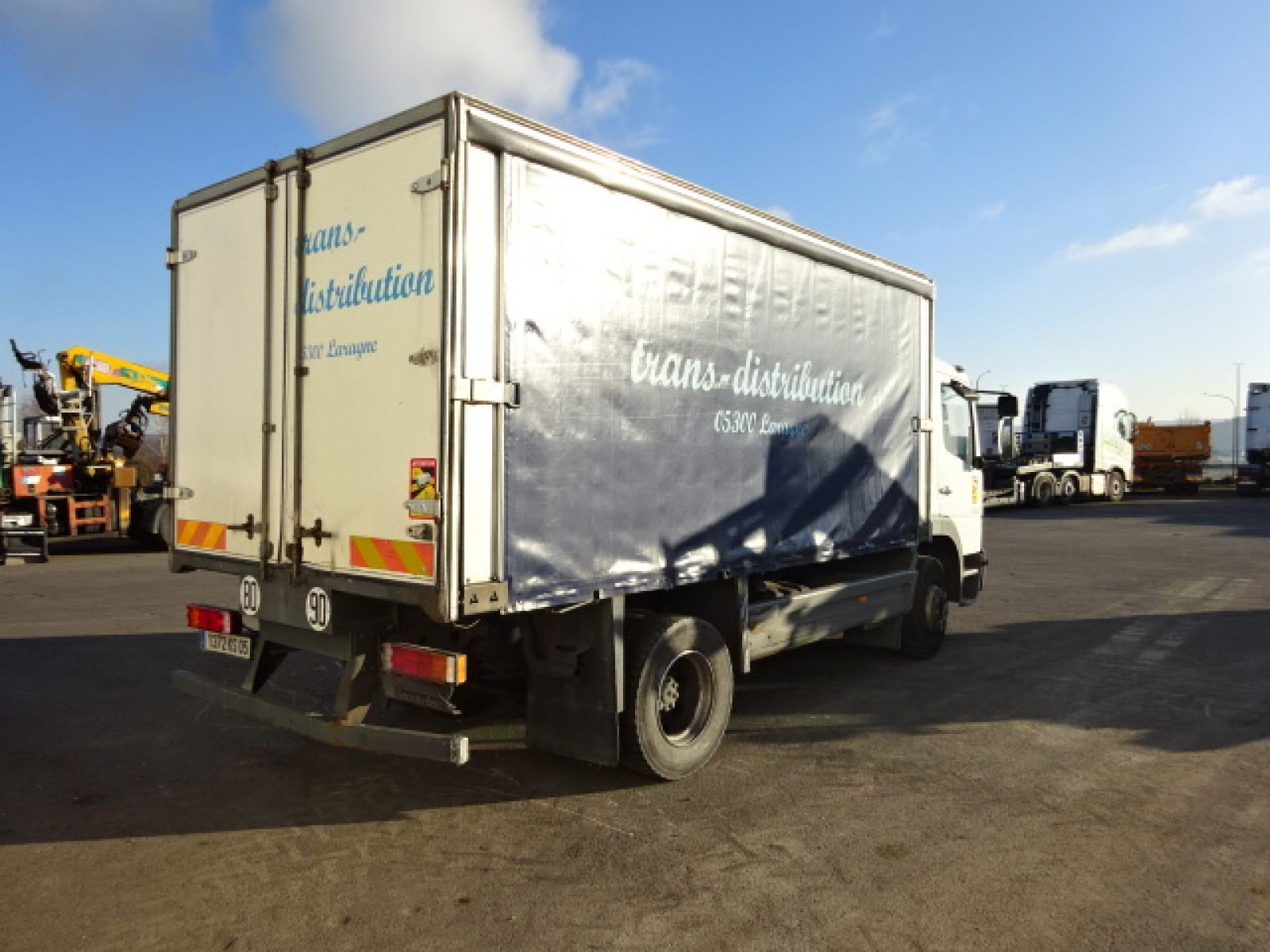 Second hand sale Truck units - MERCEDES ATEGO 1323  FOURGON PORTEUR (Belgique - Europe) - Houffalize Trading s.a.