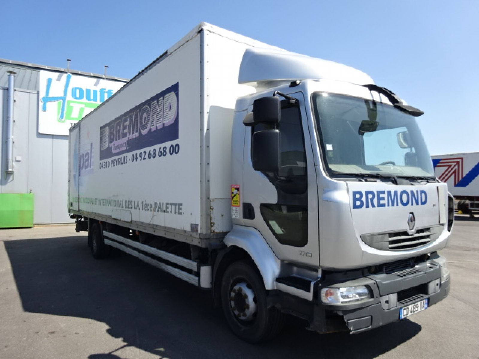 Vente occasion  Porteur - RENAULT Midlum 270 dxi  176 (Belgique - Europe) - Houffalize Trading s.a.