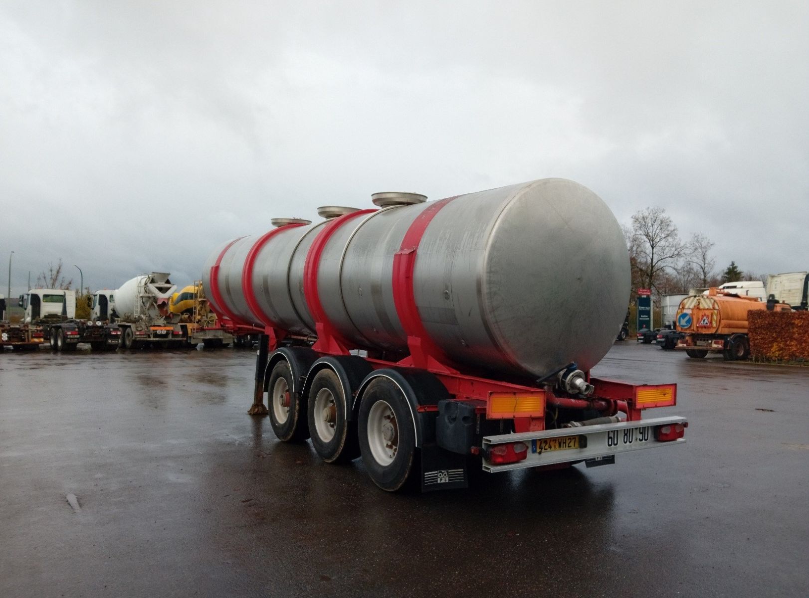  Auflieger - MAGYAR   Remorque citerne 23000L (Belgique - Europe) - Houffalize Trading s.a.