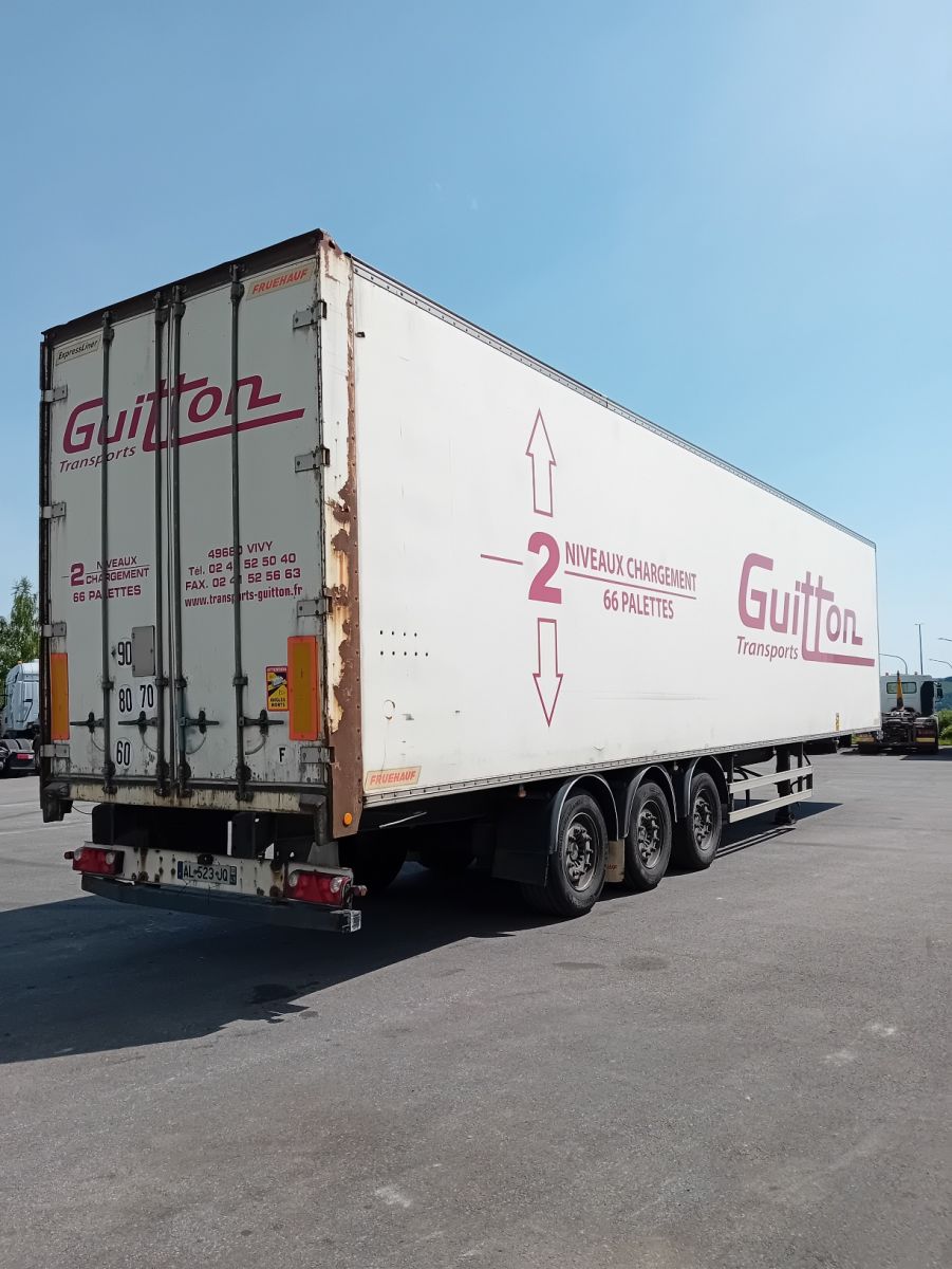  Auflieger - FRUEHAUF TX34VSK8EA  Semi-remorque fourgon (Belgique - Europe) - Houffalize Trading s.a.