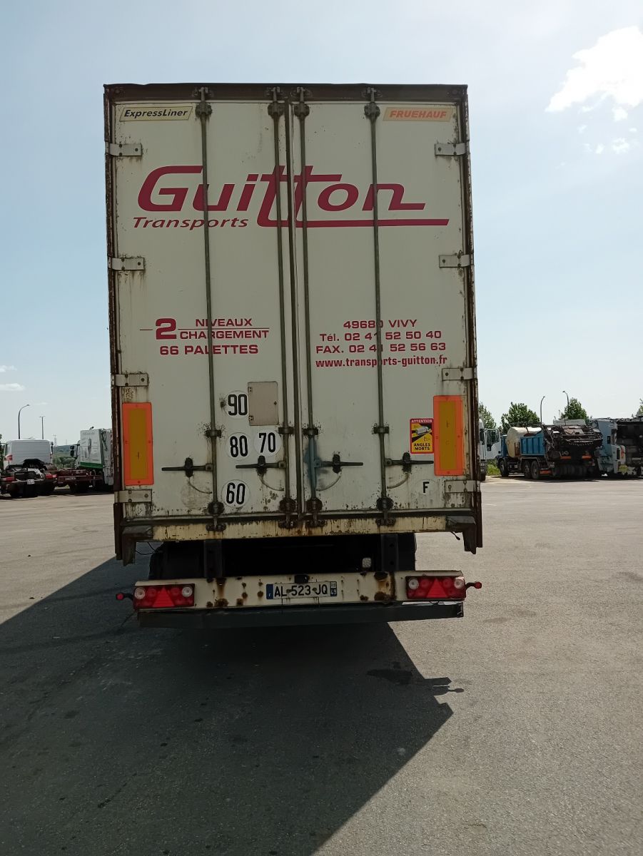  Auflieger - FRUEHAUF TX34VSK8EA  Semi-remorque fourgon (Belgique - Europe) - Houffalize Trading s.a.