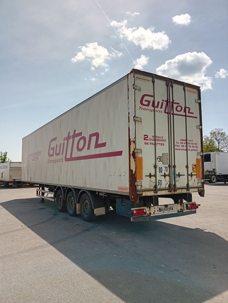  Auflieger - FRUEHAUF TX34VSK8EA  Semi-remorque fourgon (Belgique - Europe) - Houffalize Trading s.a.