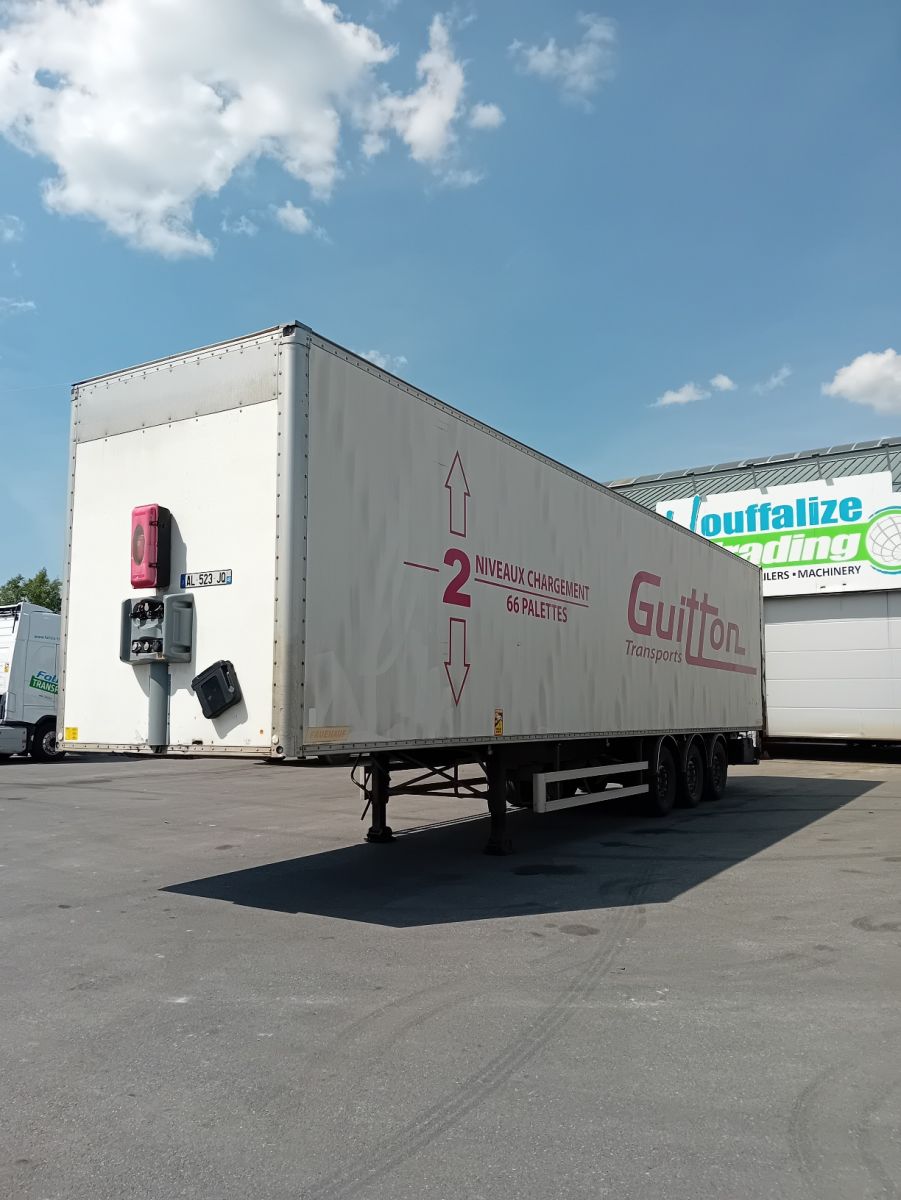  Auflieger - FRUEHAUF TX34VSK8EA  Semi-remorque fourgon (Belgique - Europe) - Houffalize Trading s.a.