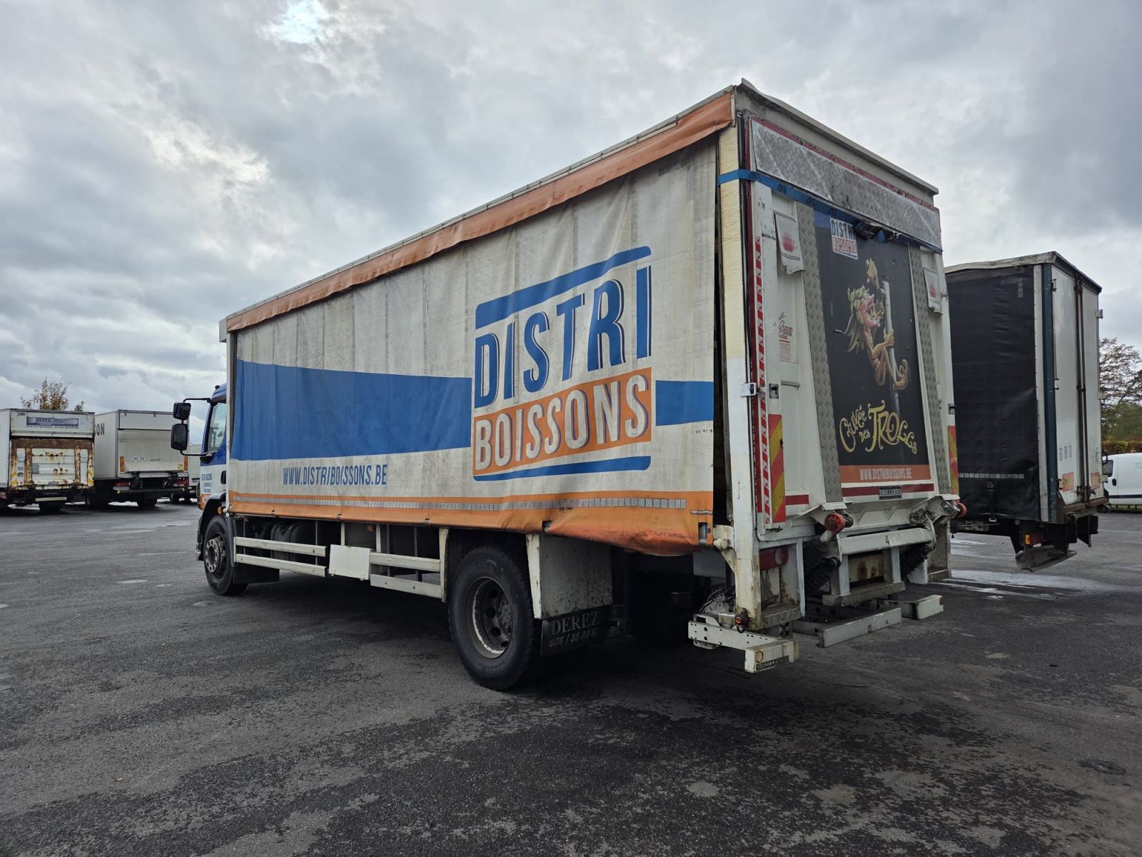 Vente occasion  Porteur - DAF FA LF55  Porteur b?ch? (Belgique - Europe) - Houffalize Trading s.a.