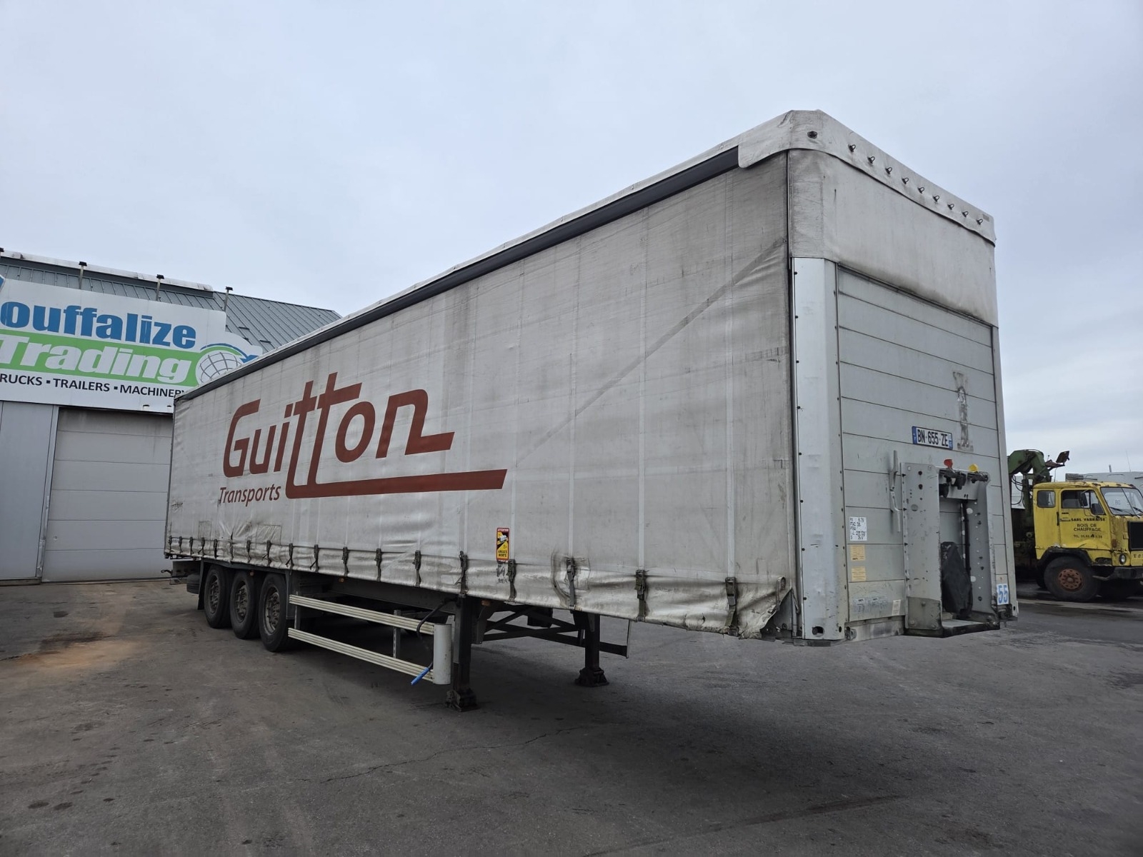 Vente occasion Remorque - Schmitz Cargobull Bâchée (Belgique - Europe) - Houffalize Trading s.a.