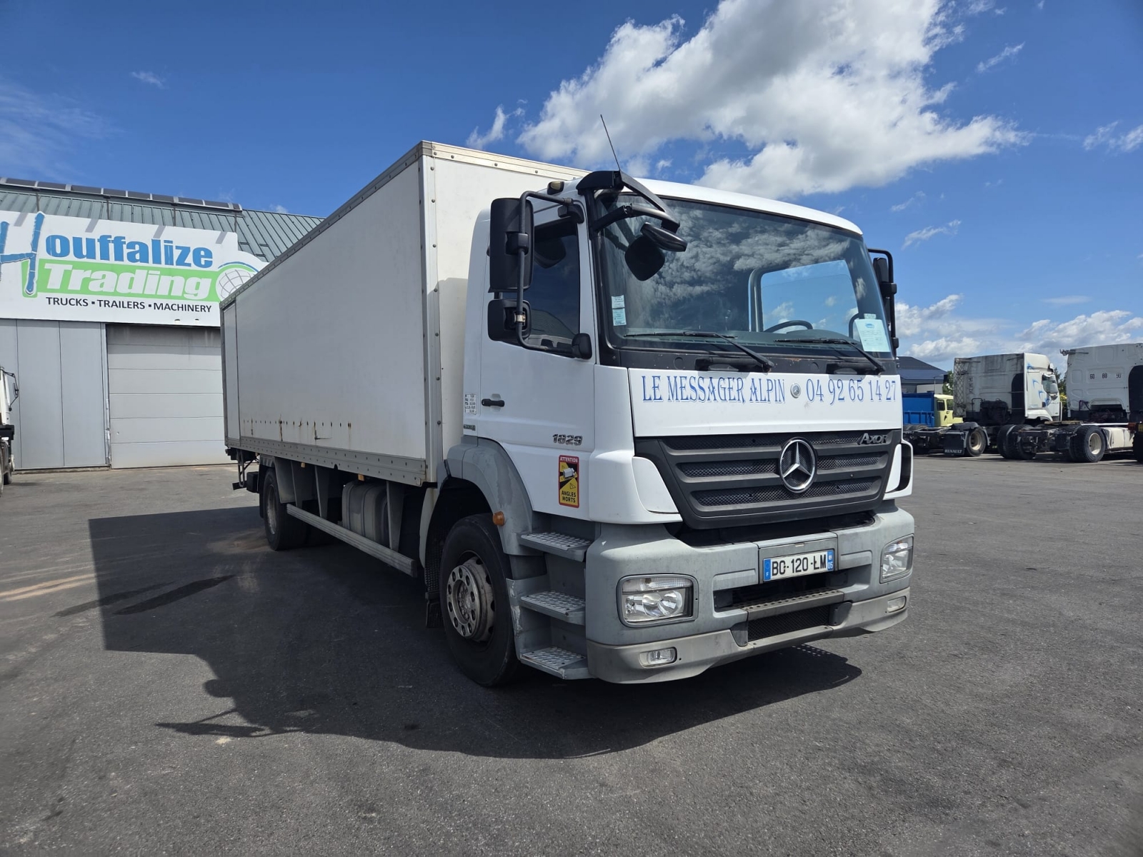 Vente occasion Porteur - Mercedes-Benz Axor 1829 (Belgique - Europe) - Houffalize Trading s.a.