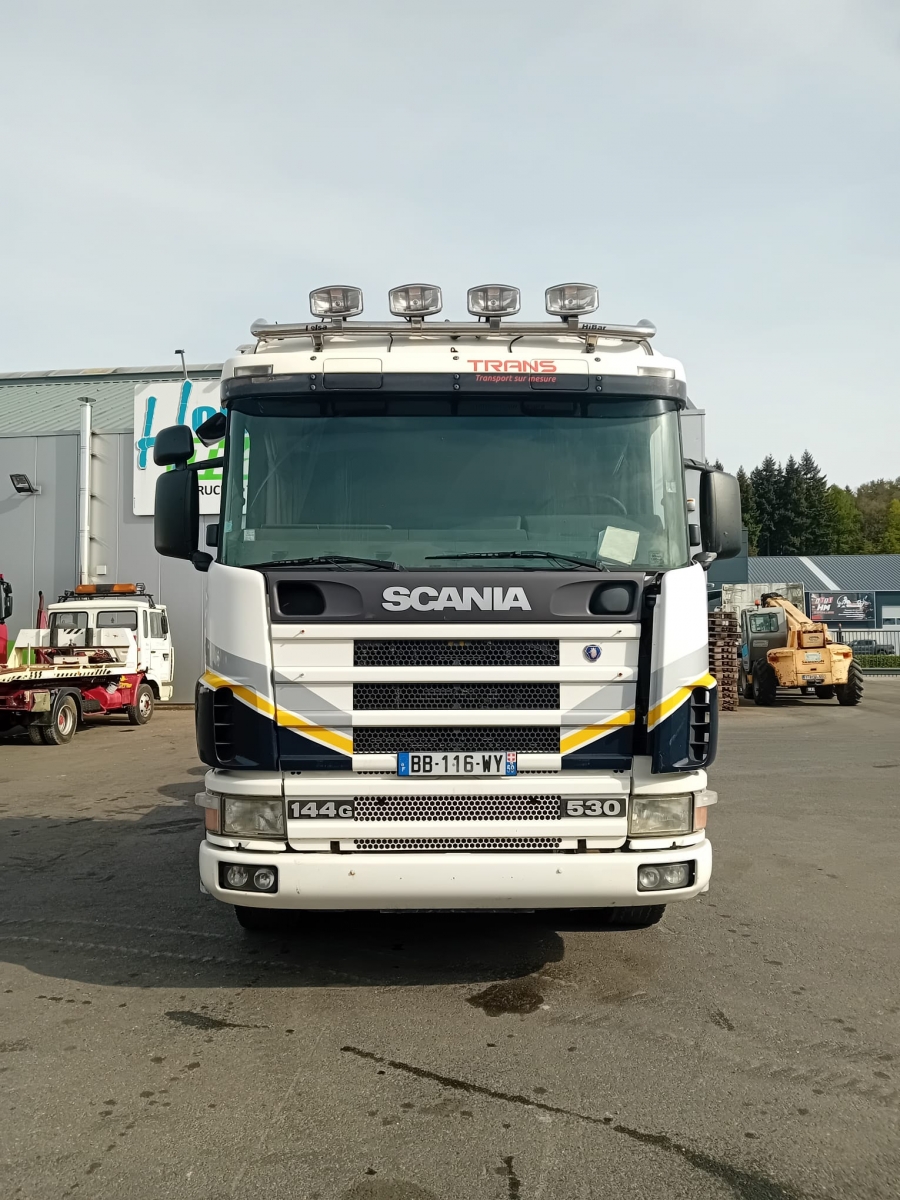 Vente occasion  Tracteur - Scania 144G 530 6x4 (Belgique - Europe) - Houffalize Trading s.a.