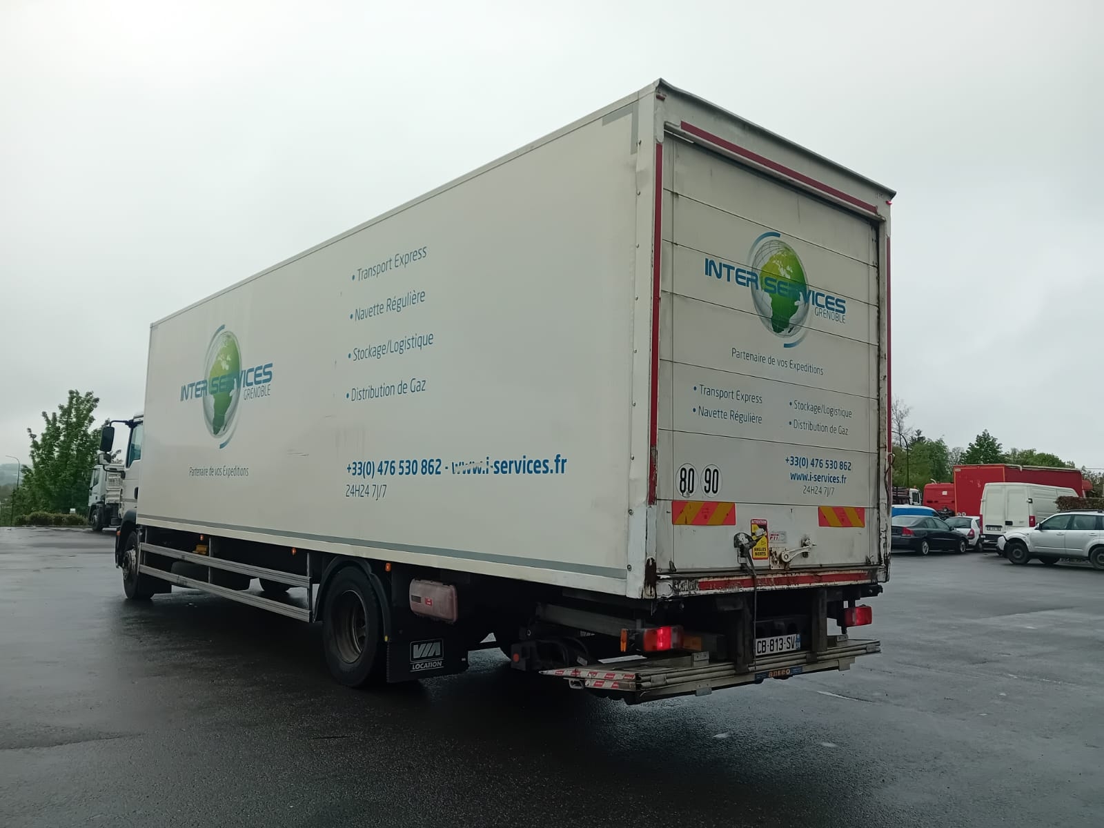 Vente occasion  Porteur - MAN TGM 340 FOURGON (Belgique - Europe) - Houffalize Trading s.a.