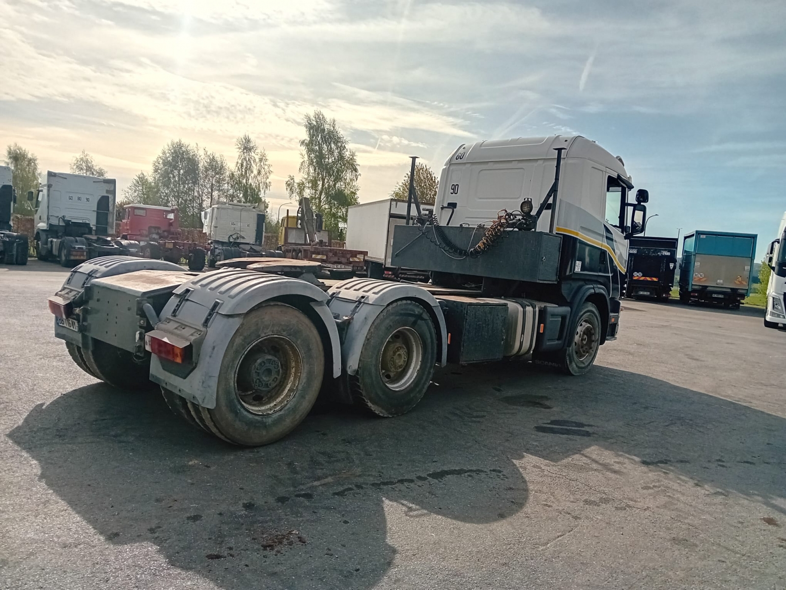 Vente occasion  Tracteur - Scania 144G 530 6x4 (Belgique - Europe) - Houffalize Trading s.a.