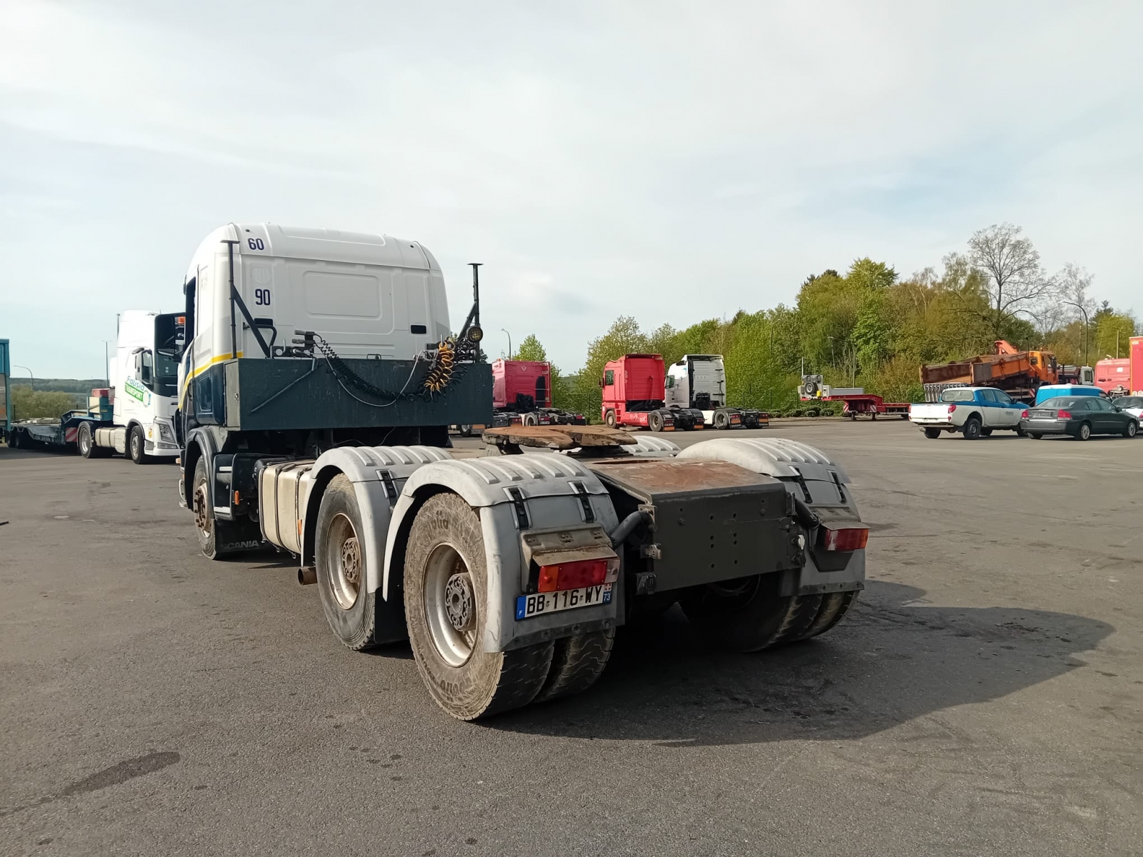 Vente occasion  Tracteur - Scania 144G 530 6x4 (Belgique - Europe) - Houffalize Trading s.a.