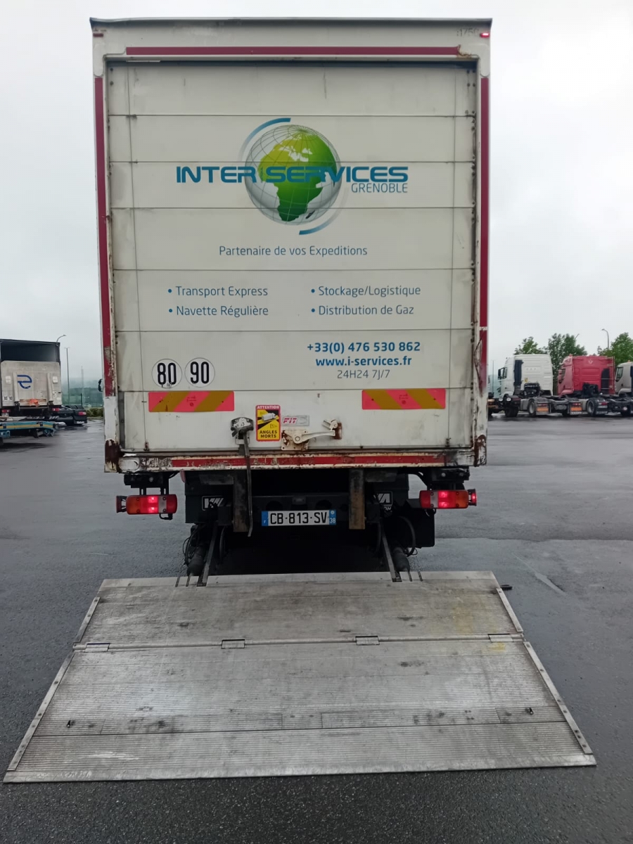 Vente occasion  Porteur - MAN TGM 340 FOURGON (Belgique - Europe) - Houffalize Trading s.a.