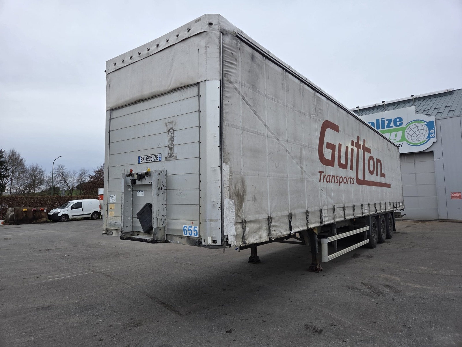 Vente occasion  Remorque - Schmitz Cargobull Bâchée (Belgique - Europe) - Houffalize Trading s.a.