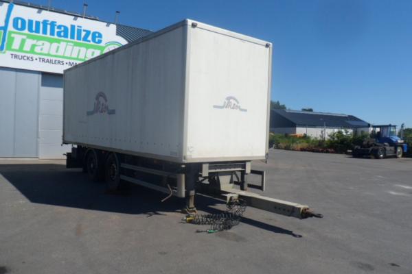 Second hand saleSemi-trailer - SAMRO   Fourgon (Belgique - Europe) - Houffalize Trading s.a.