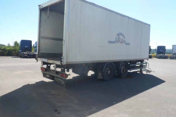 Vente occasion Remorque - SAMRO   Fourgon (Belgique - Europe) - Houffalize Trading s.a.