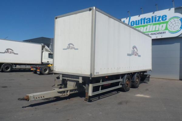 Second hand saleSemi-trailer - SAMRO   Fourgon (Belgique - Europe) - Houffalize Trading s.a.