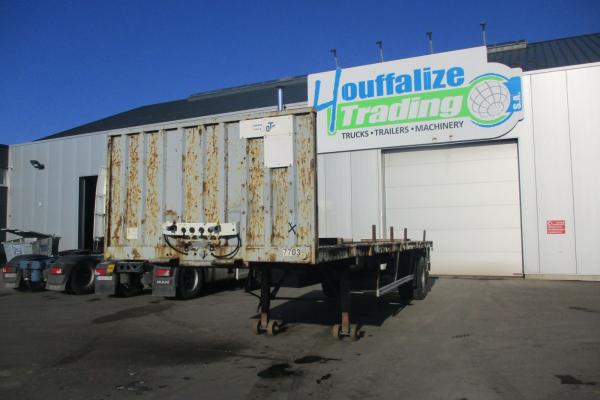 Vente occasion Remorque - TRAILOR   Plateau (Belgique - Europe) - Houffalize Trading s.a.