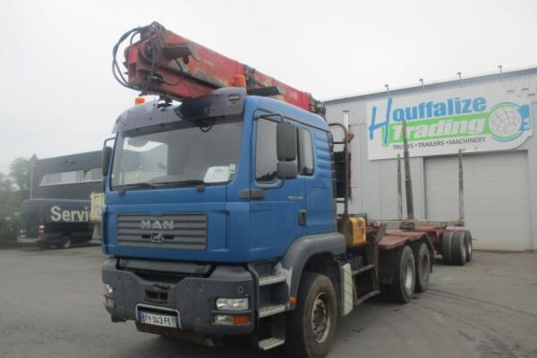 LKW-Einheiten - MAN TGA 33.480  Grumier (Belgique - Europe) - Houffalize Trading s.a.