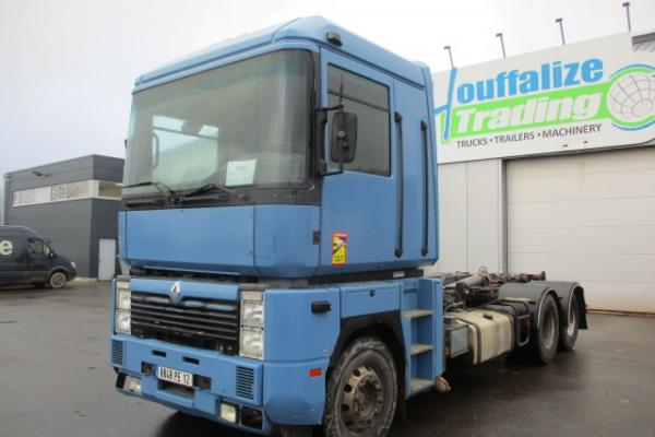 Truck units - RENAULT MAGNUM 440 AE390  Crochet container (Belgique - Europe) - Houffalize Trading s.a.
