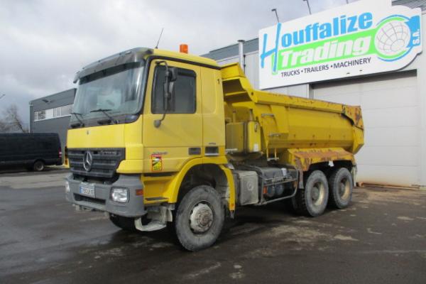 Unidades de camiones - MERCEDES ACTROS 3348  benne (Belgique - Europe) - Houffalize Trading s.a.