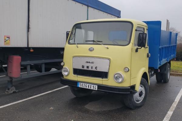 Second hand saleTruck units - UNIC OM 3401162  CAMION BENNE (Belgique - Europe) - Houffalize Trading s.a.