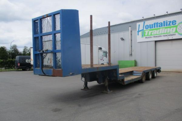 Semi-trailer - LOUAULT SR33A57  porte-engin (Belgique - Europe) - Houffalize Trading s.a.