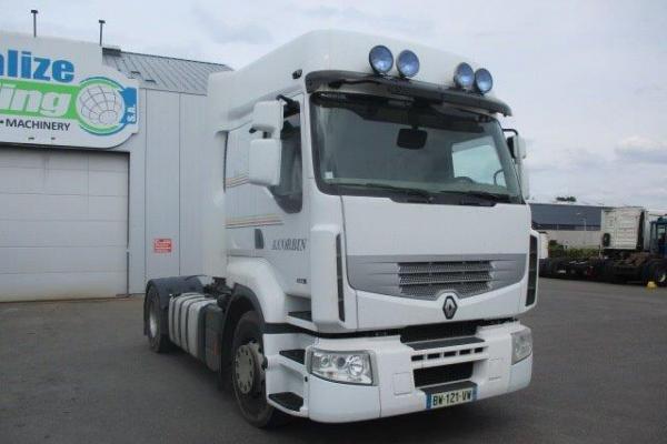 Vente occasion Tracteur - RENAULT Premium 450 dxi  Tracteur (Belgique - Europe) - Houffalize Trading s.a.