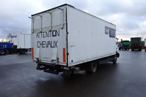 LKW-Einheiten - MAN 9.163  CAMION FOURGON (Belgique - Europe) - Houffalize Trading s.a.