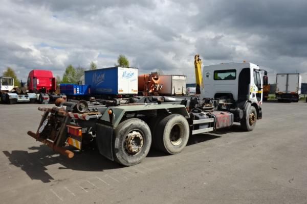 LKW-Einheiten - RENAULT 370 dci 6x2  Camion conteneur (Belgique - Europe) - Houffalize Trading s.a.