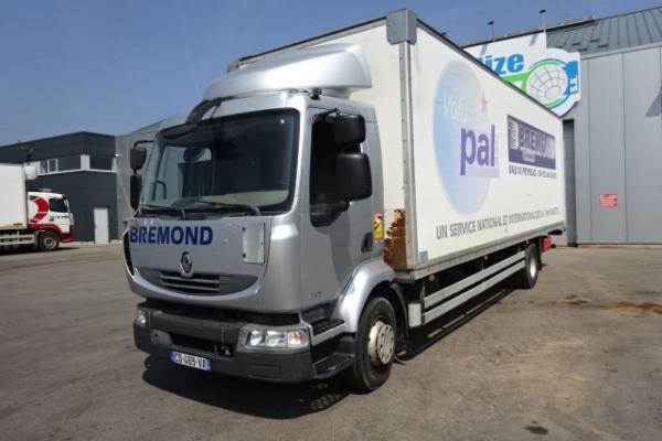 Truck units - RENAULT Midlum 270 dxi  Camion fourgon (Belgique - Europe) - Houffalize Trading s.a.