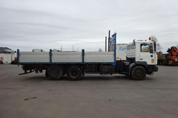 Second hand saleTruck units - MAN 26.364  Camion plateau F2000 (Belgique - Europe) - Houffalize Trading s.a.