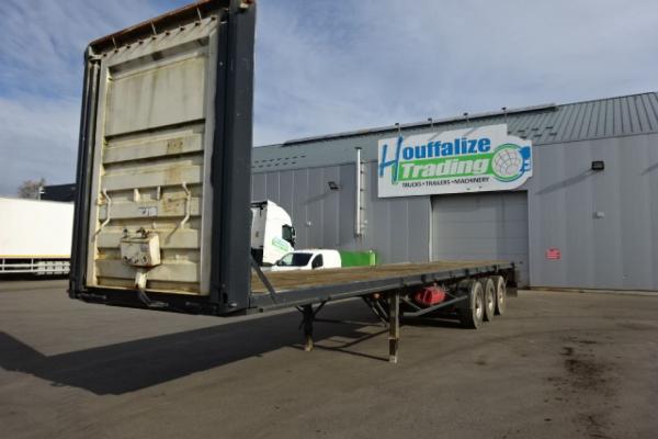 Vente occasion  - FRUEHAUF T38C  Semi-remorque plateau (Belgique - Europe) - Houffalize Trading s.a.