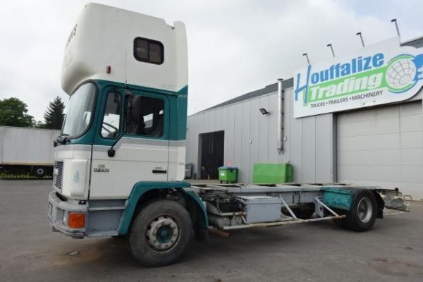 Vente occasion Porteur - MAN 17.232  Camion porte-container (Belgique - Europe) - Houffalize Trading s.a.