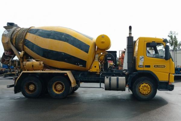 LKW-Einheiten - VOLVO FM12.340  CAMION TOUPIE A BETON (Belgique - Europe) - Houffalize Trading s.a.