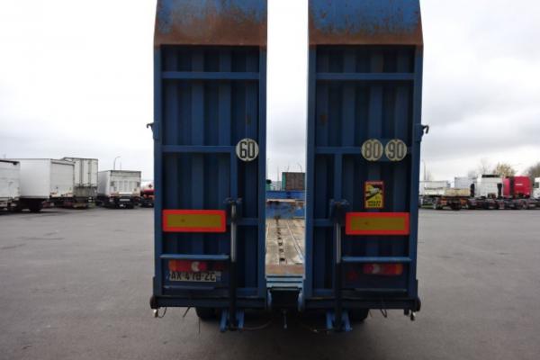 Vente occasion Remorque - CASTERA SURBAISSÉE  Semi-remorque Porte engin (Belgique - Europe) - Houffalize Trading s.a.