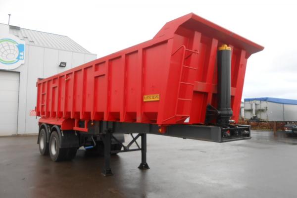 Semi-trailer - MASTER BENNE SR BENNE 2X ESSIEX  Semi-remorque Benne (Belgique - Europe) - Houffalize Trading s.a.