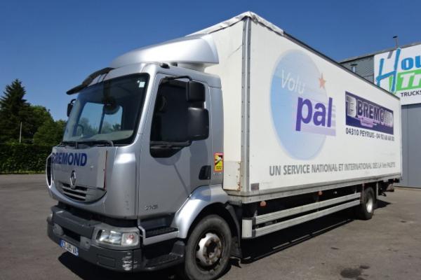 Vente occasion Porteur - RENAULT Midlum 270 dxi  Camion fourgon (Belgique - Europe) - Houffalize Trading s.a.