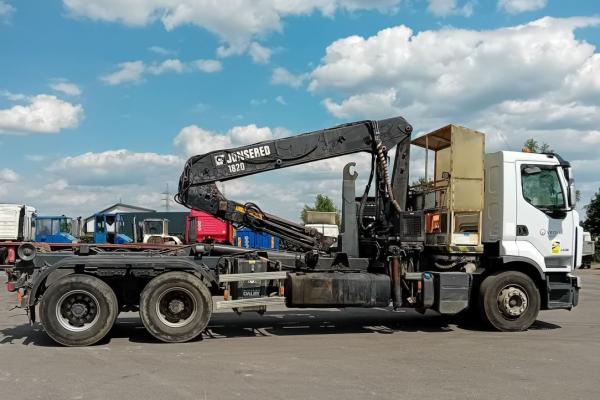 LKW-Einheiten - RENAULT Premium 450  Camion benne amovible (Belgique - Europe) - Houffalize Trading s.a.