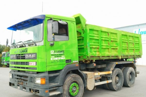 Vente occasion Porteur - DAF 95 ATI 360  Benne basculante (Belgique - Europe) - Houffalize Trading s.a.