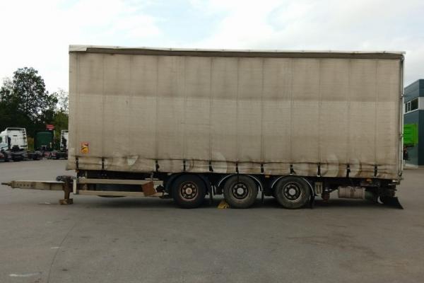 Semirremolque - SAMRO CT24PJRE  Remorque bâchée (Belgique - Europe) - Houffalize Trading s.a.