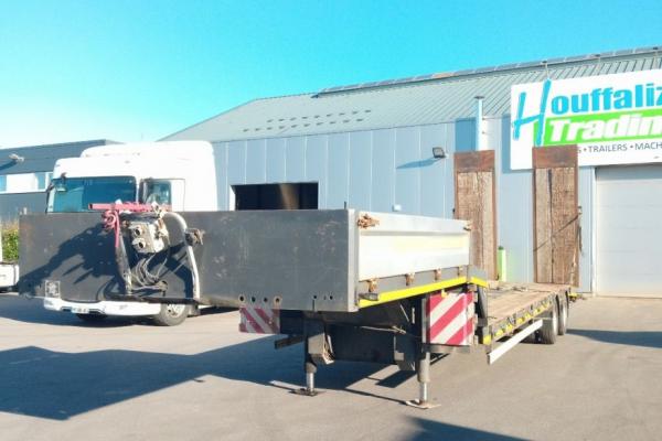 Semirremolque - KAISER 2 AXLES FULL STEEL SUSPENSION  Porte engins (Belgique - Europe) - Houffalize Trading s.a.