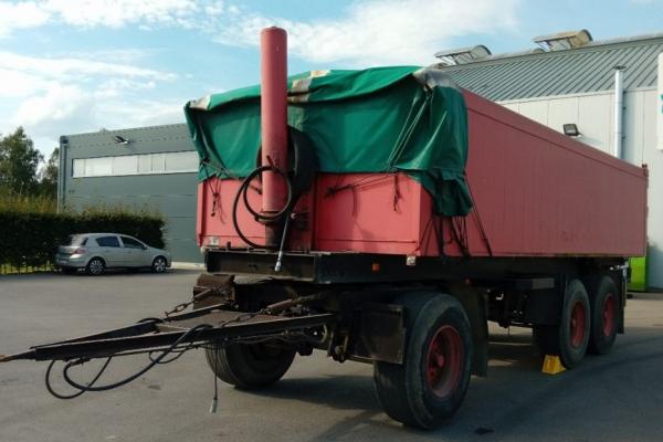 Semi-trailer - DIVERSEN AKO 22.5 M³ FULL ALUMINIUM  REMORQUE BENNE (Belgique - Europe) - Houffalize Trading s.a.