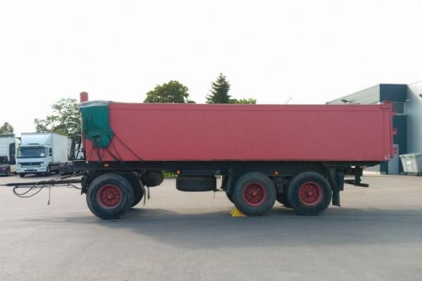 Vente occasion Remorque - DIVERSEN AKO 22.5 M³ FULL ALUMINIUM  REMORQUE BENNE (Belgique - Europe) - Houffalize Trading s.a.