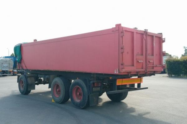 Vente occasion Remorque - DIVERSEN AKO 22.5 M³ FULL ALUMINIUM  REMORQUE BENNE (Belgique - Europe) - Houffalize Trading s.a.