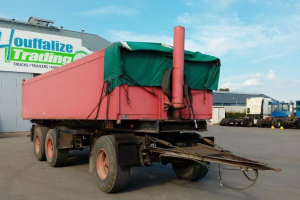 Vente occasion Remorque - DIVERSEN AKO 22.5 M³ FULL ALUMINIUM  REMORQUE BENNE (Belgique - Europe) - Houffalize Trading s.a.