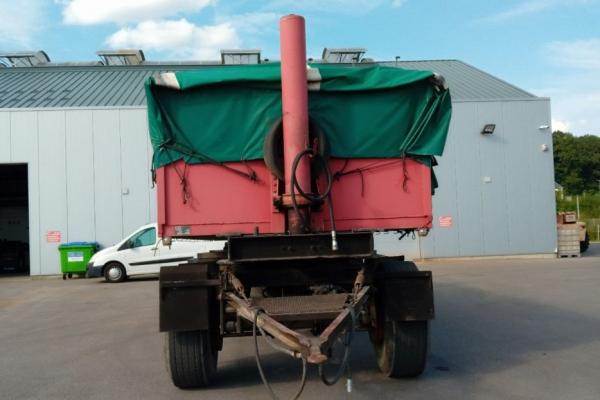 Vente occasion Remorque - DIVERSEN AKO 22.5 M³ FULL ALUMINIUM  REMORQUE BENNE (Belgique - Europe) - Houffalize Trading s.a.